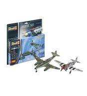 Model Set Messerschmitt Me262/P-51B Mustang