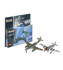 Model Set Messerschmitt Me262/P-51B Mustang
