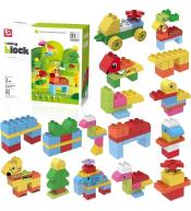 Klocki zwierzęta 102el