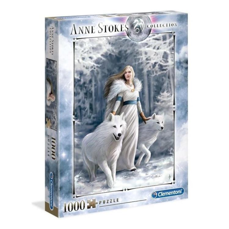 Puzzle 1000 Anne Stokes Collection Winter Guardian