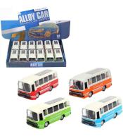 Autobus metalowy z dźwiękiem i światłem MIX