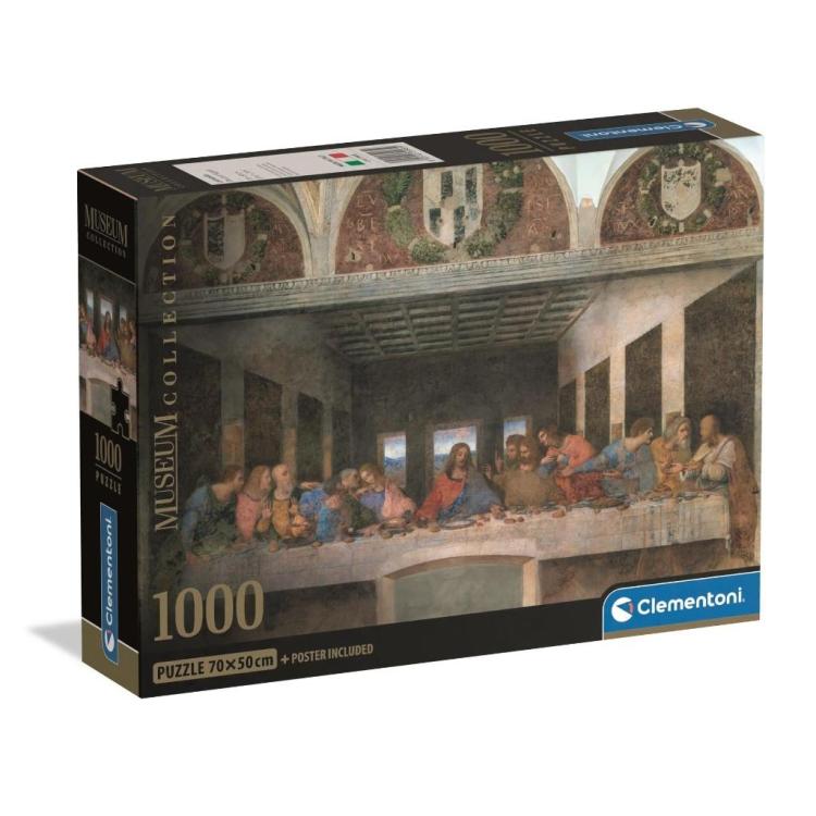 Puzzle 1000 Museum Leonardo: Cenacolo