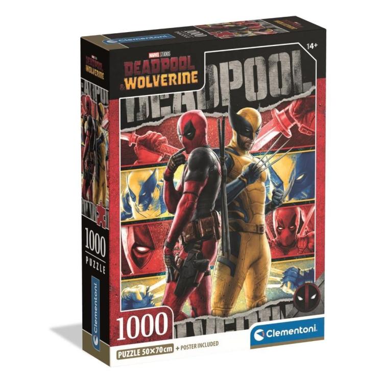 Puzzle 1000 Compact Deadpool&Wolverine