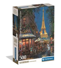 Puzzle 500 Night At The Eiffel Cafe