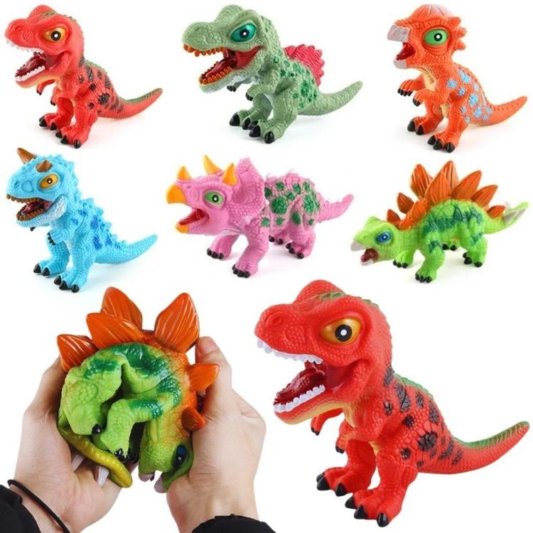 Dinozaury gumowe MIX