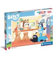 Puzzle 104 Superkolor Bluey