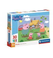 Puzzle 30 Super Kolor Peppa Pig
