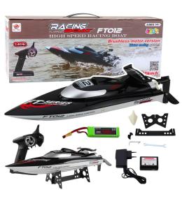 Motorówka RC czarna 50km/h 2.4G