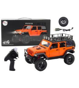 Auto terenowe R/C 2.4G napęd 4x4 pomarańczowy