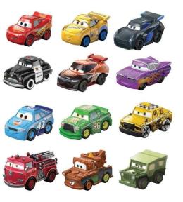 Cars. Mikroauto mix (36szt)