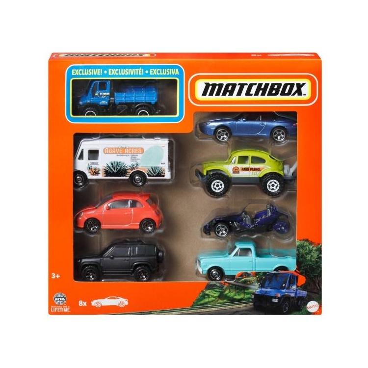Matchbox Pojazdy 8-pak mix (6szt)