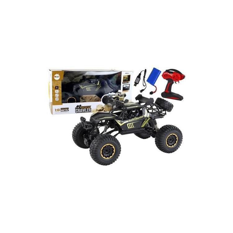 Auto terenowe R/C czarne 1:8 2.4G