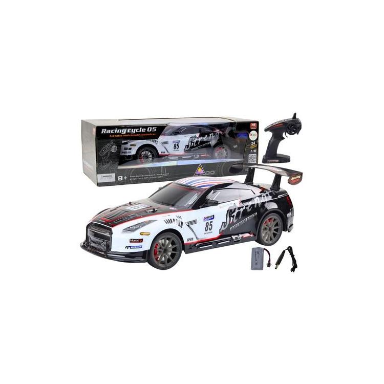 Auto sportowe RC ze światłem i dźwiękiem 1:8