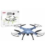 Dron R/C X5HW niebieski