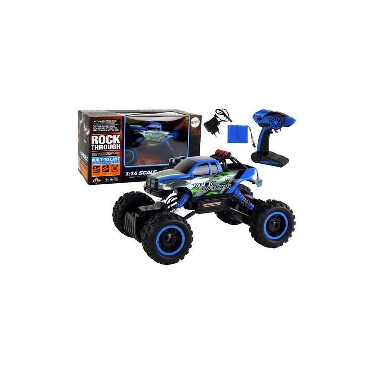 Auto terenowe niebieskie R/C 1:14 2.4G