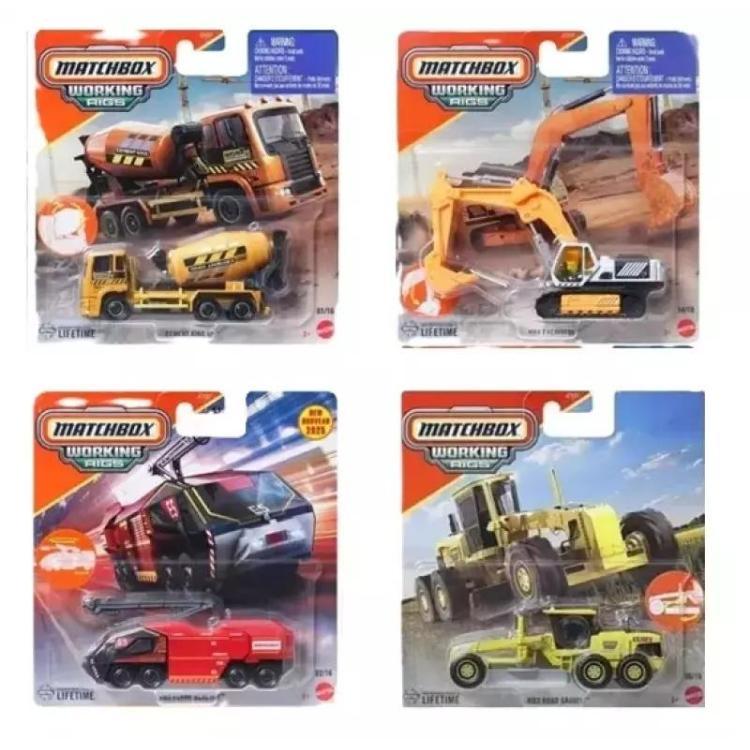 Matchbox Working Rigs Ciężarówka mix (6szt)