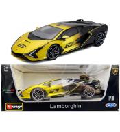 Lamborghini Sian FKP 37 yellow fade 1:18 BBURAGO