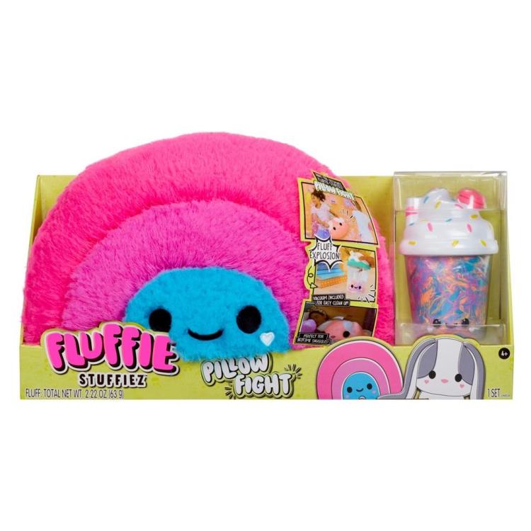 Fluffie Stuffiez Pillow Fight- Rainbow