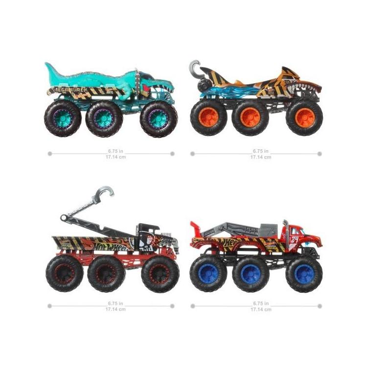 Hot Wheels Monster Trucks ciężarówka mix (4szt)
