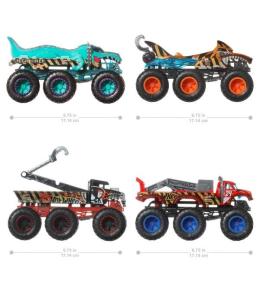 Hot Wheels Monster Trucks ciężarówka mix (4szt)