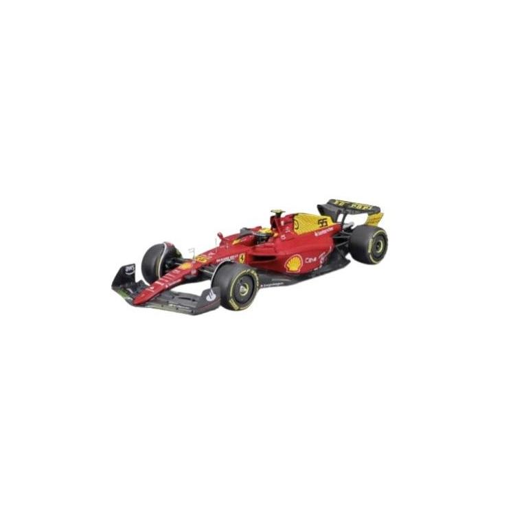 Ferrari F1-75 Monza Yellow 2022  55 1:24 BBURAGO