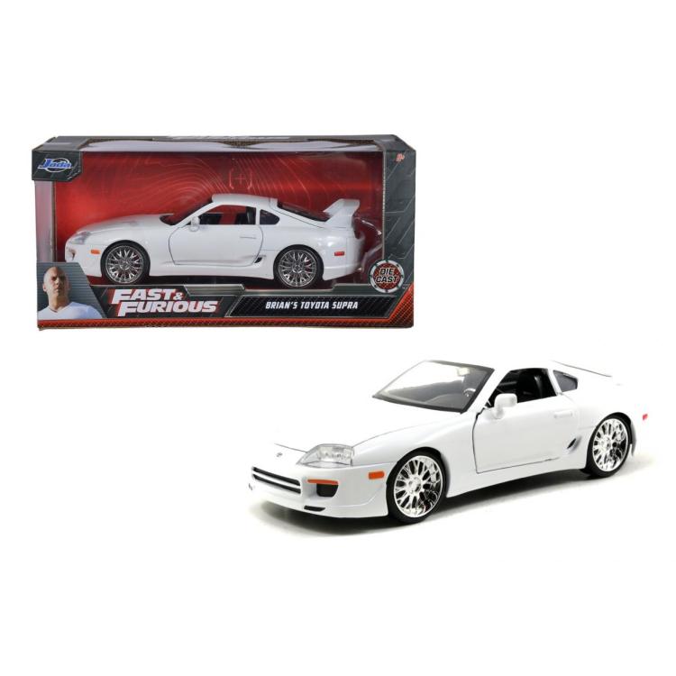 Jada F&F Toyota Supra white 1995 1:24