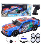Auto sportowe R/C podświetlana karoseria niebieski