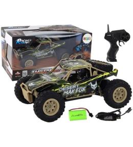 Autko terenowe R/C 1:24 brązowo-zielone