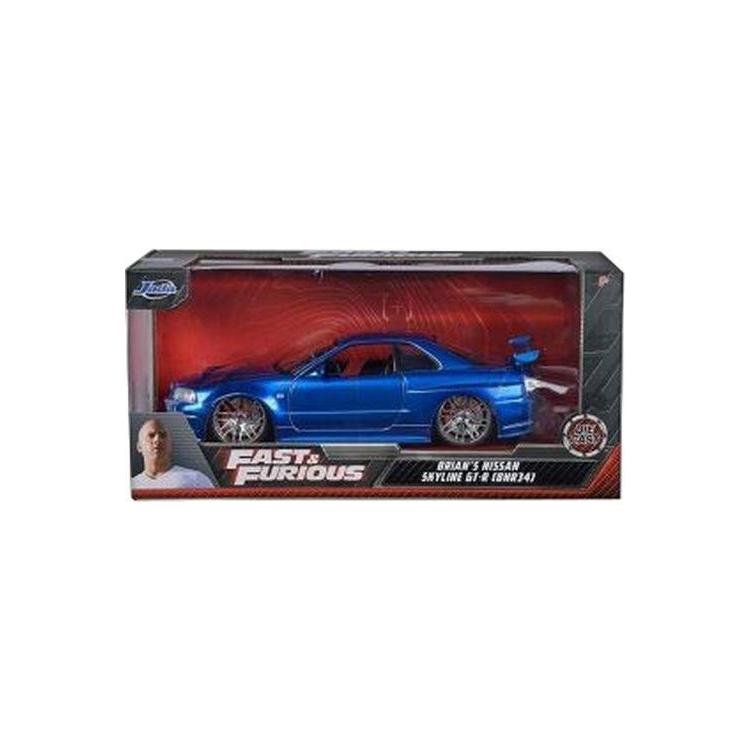 Jada F&F Nissan Skyline blue 2002 1:24
