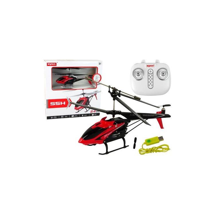 ZdHelikopter R/C S5H czerwony