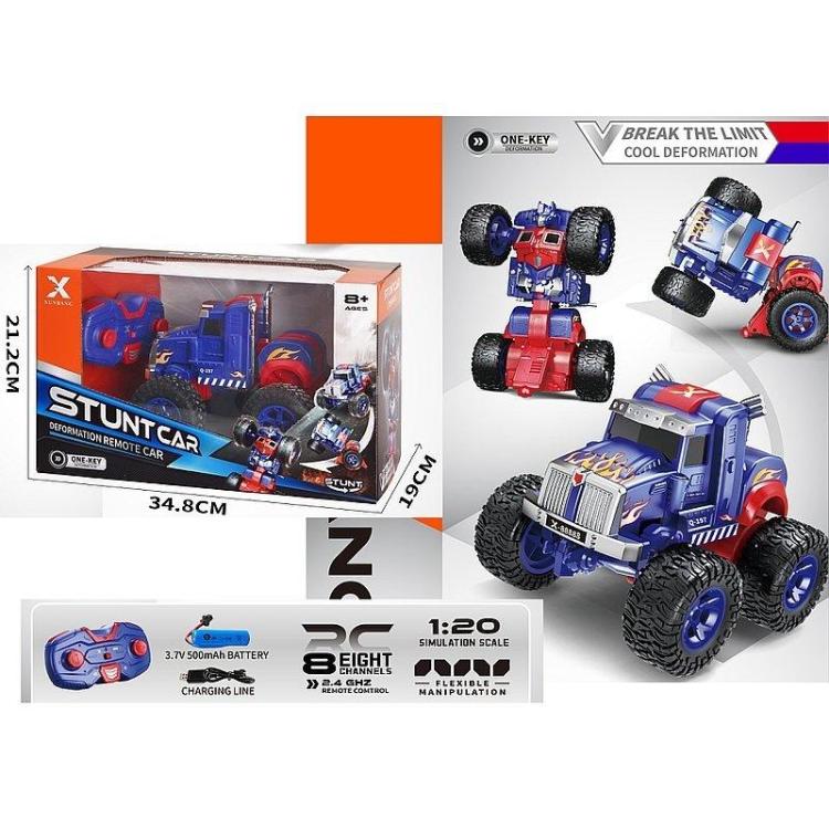Auto R/C transformujące 1:20 z ładowarką