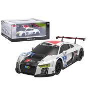 Audi R8 LMS R/C 1:24 biało czarne