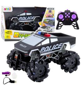Terenowy radiowóz R/C światło i dym 1:16