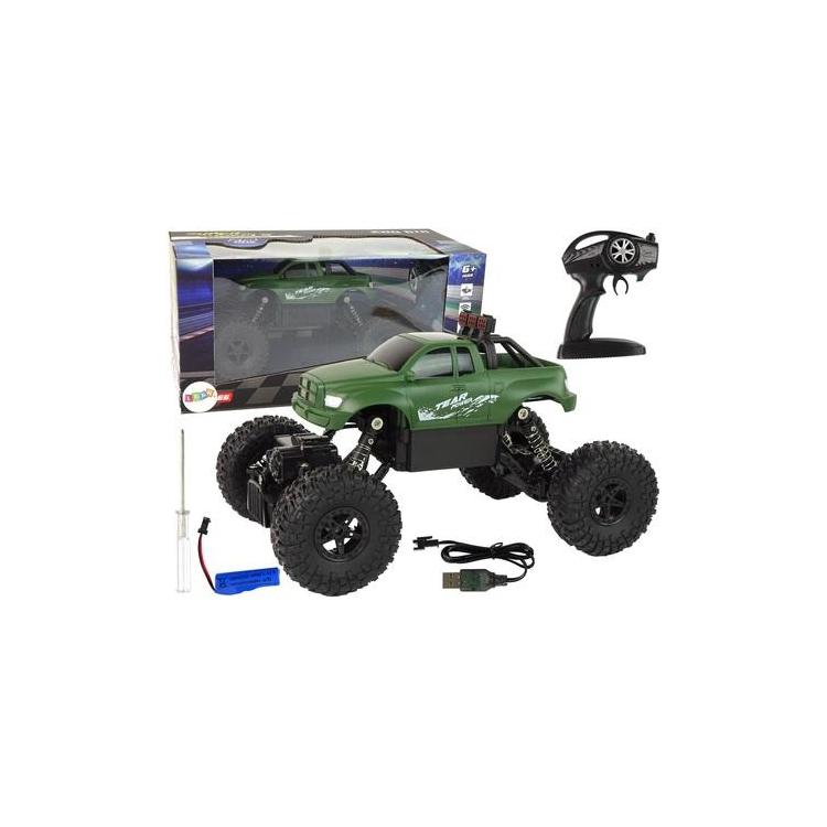 Auto R/C 2.4 GHz 1:18 zielone