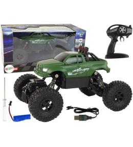 Auto R/C 2.4 GHz 1:18 zielone