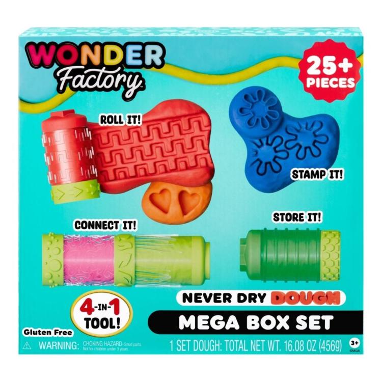 Wonder Factory Never Dry Dough Mega Box