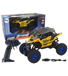 Terenówka Off- Road zdalnie sterowana 1:16 żółta