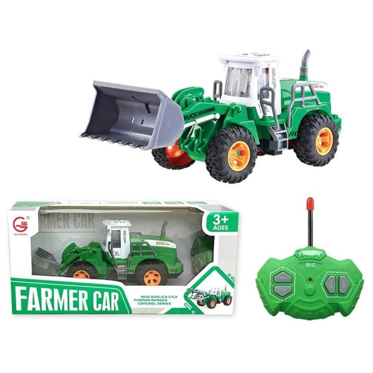 Auto rolnicze spychacz na radio