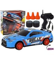 Autko sportowe R/C 1:24 wymienne koła czarne