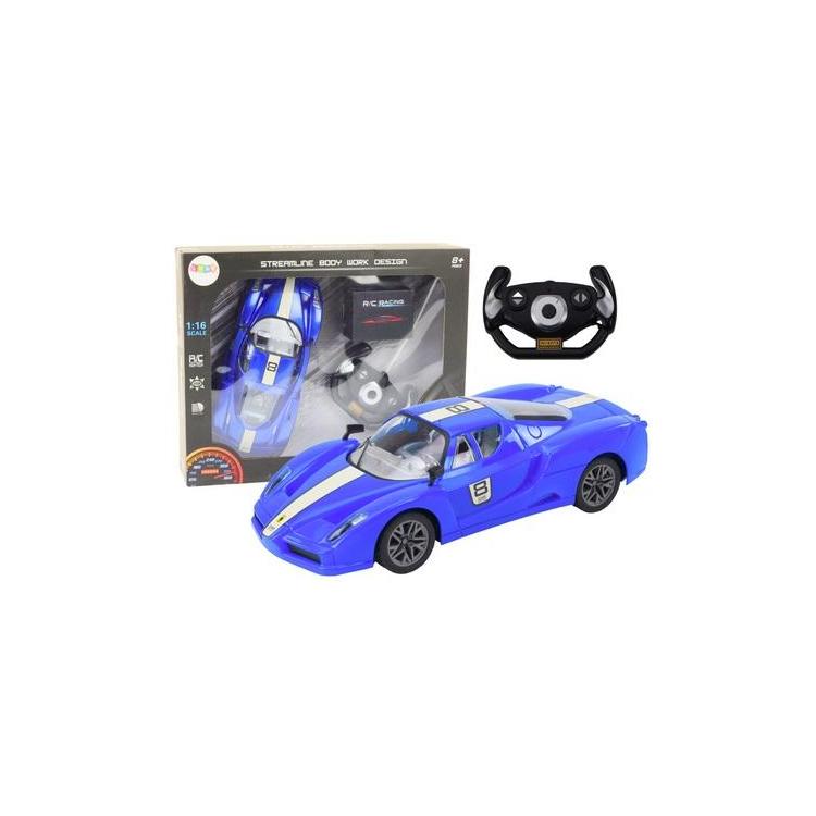 Auto sportowe R/C 1:16 niebieskie