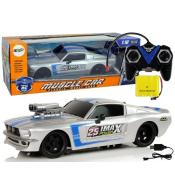 Auto Sportowe 1:16 zdalnie sterowane srebrne