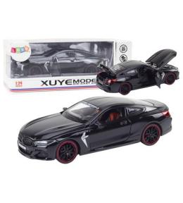 Auto sportowe metalowe napęd frykcyjny czarne