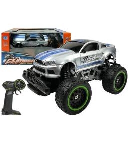 Auto zdalnie sterowane R/C 6.5 km/h srebrne