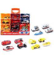 Pojazdy metalowe 12szt