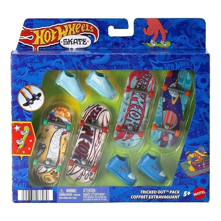 Hot Wheels Skate Deskorolka 4-pak + buty