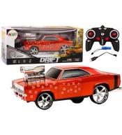Auto R/C 1:18 Drift 360 światło dźwięk czerwony