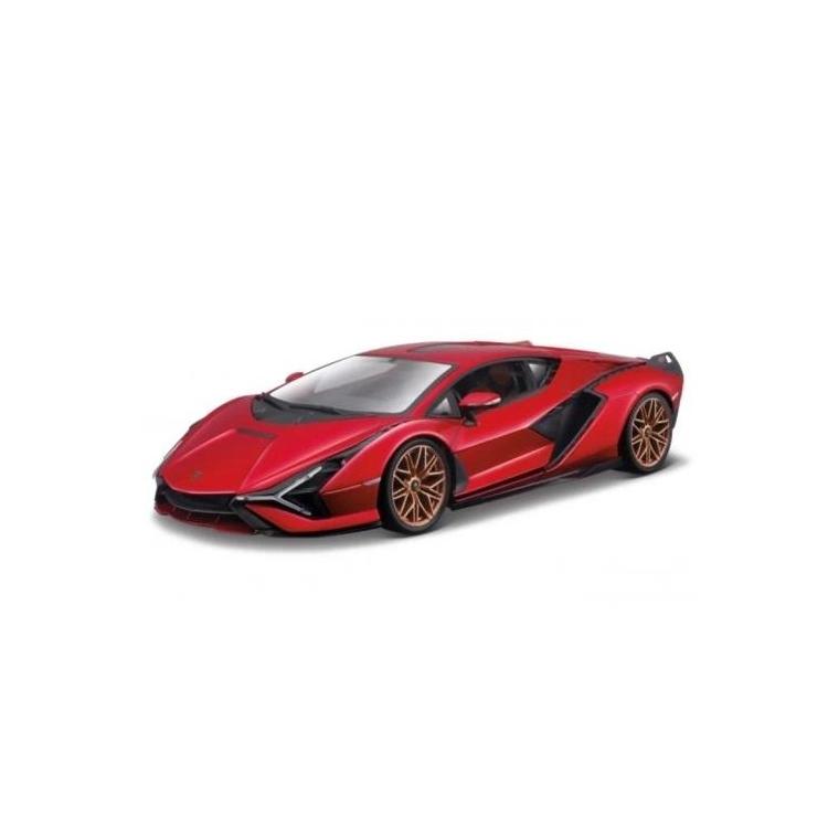 Lamborghini Sian FKP 37 red 1:24 BBURAGO