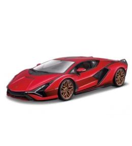 Lamborghini Sian FKP 37 red 1:24 BBURAGO