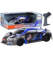 Auto R/C 1:18 gumowe koła drift niebieski