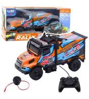 Cieżarówka R/C z dźwiękiem pomarańczowo-niebieski